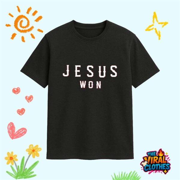 Chas McCormick Jesus Won Shirt