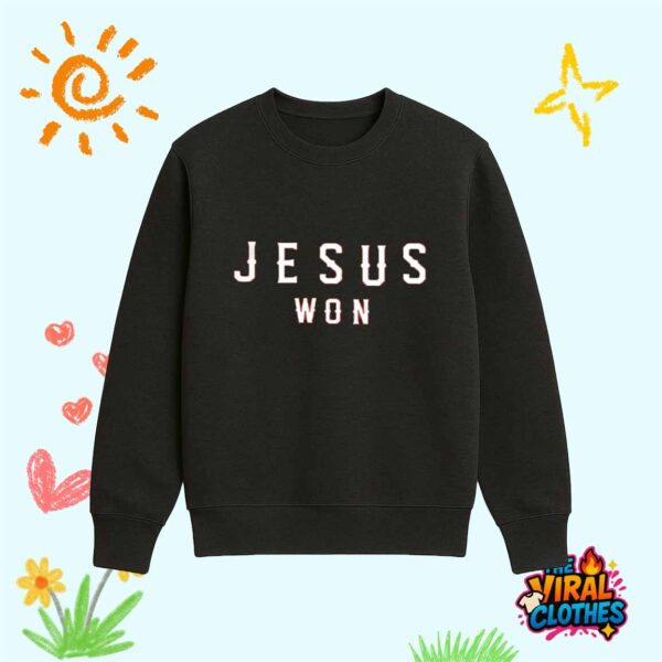 Chas McCormick Jesus Won Shirt
