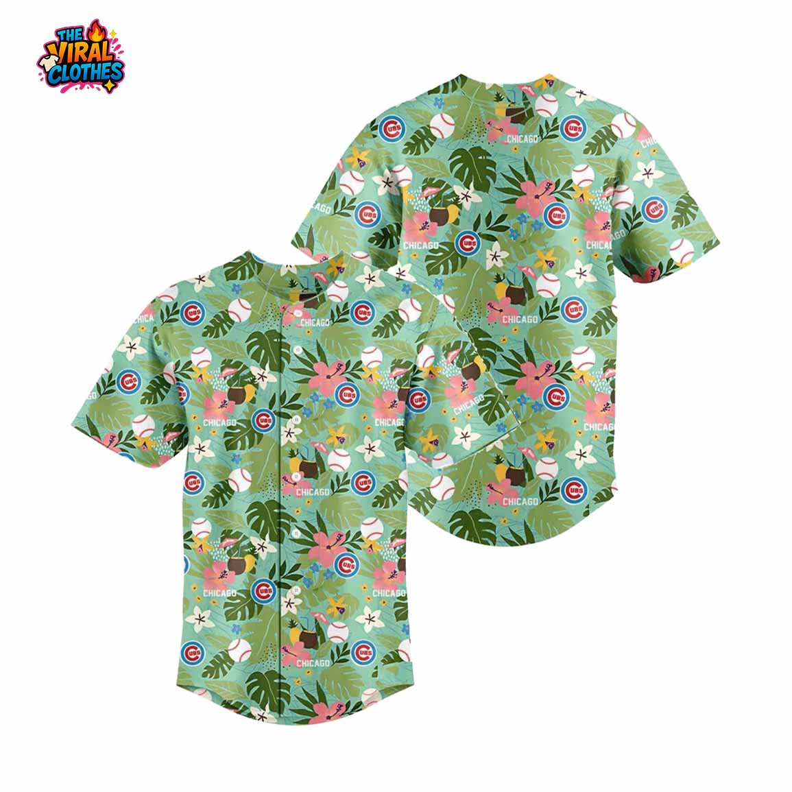 Chicago Cubs Margaritaville Night 2025 Jersey 1 Chicago Cubs Margaritaville Night 2025 Jersey