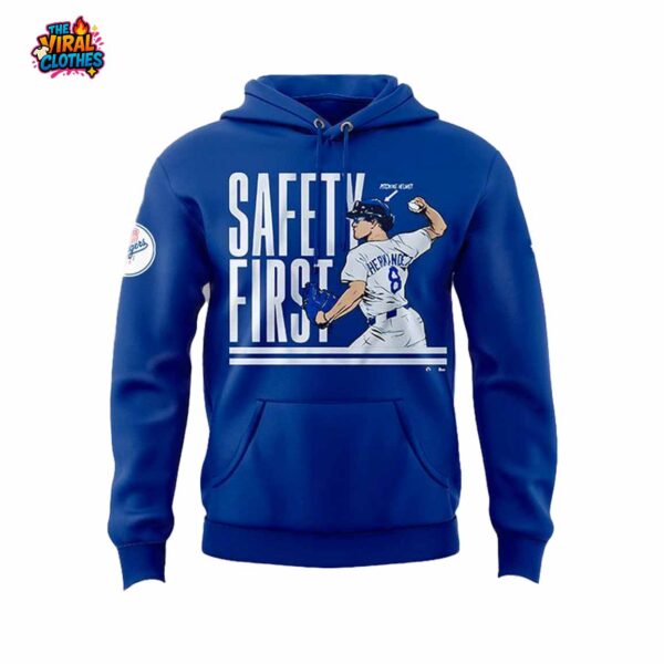 Dodgers Safty First 2025 Hoodie