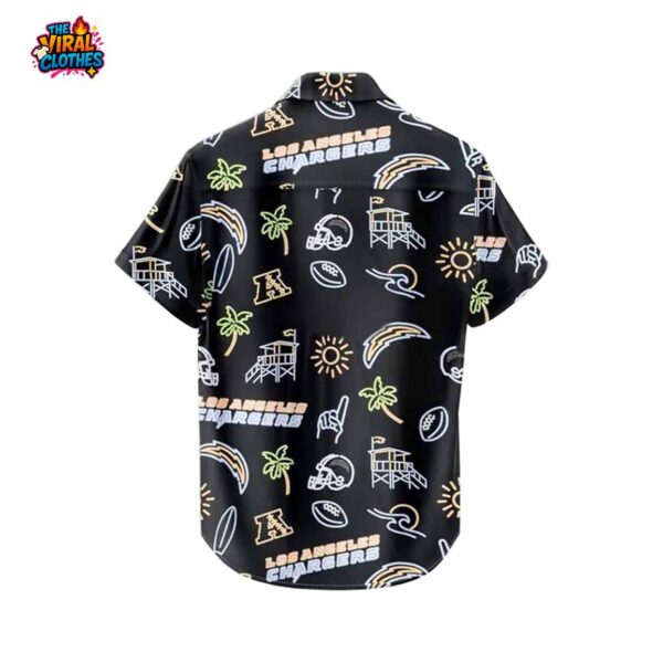LA Chargers 2025 Hawaiian Shirt