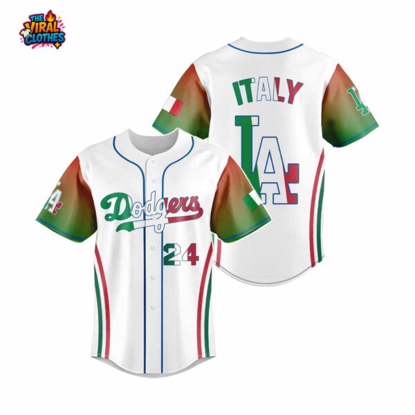 LA Dodgers Italian Heritage Night 2025 Jersey