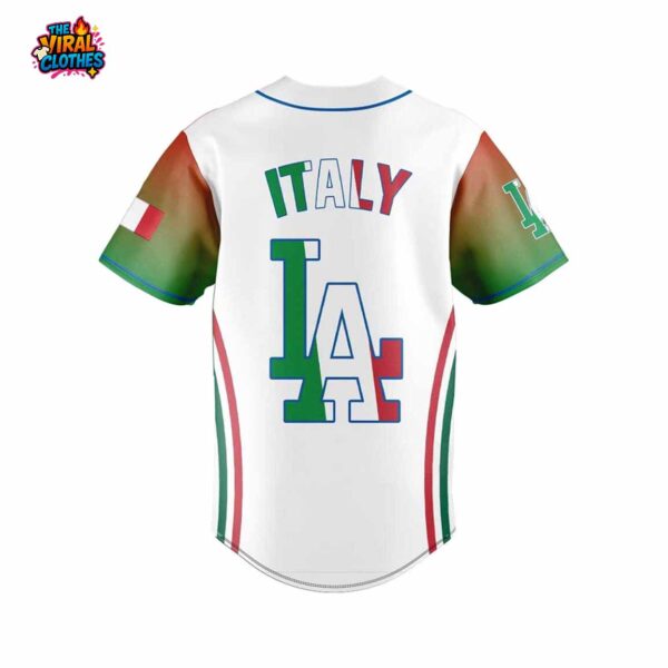LA Dodgers Italian Heritage Night 2025 Jersey