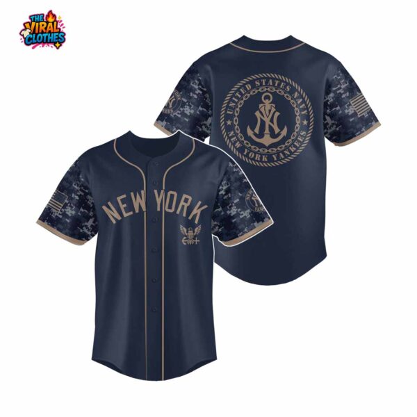 NY Yankees Armed Forces Day 2025 Jersey