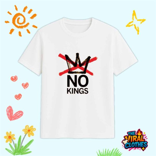 No Kings Logo Shirt