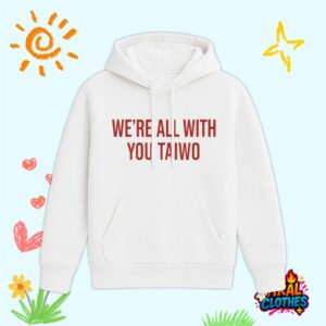 Nottingham Forest We’re All With You Taiwo Shirt