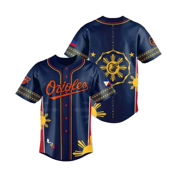 Orioles Filipino Heritage Night 2025 Baseball Jersey