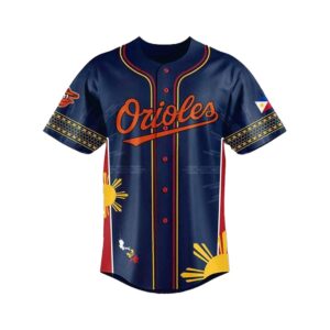 Orioles Filipino Heritage Night 2025 Baseball Jersey