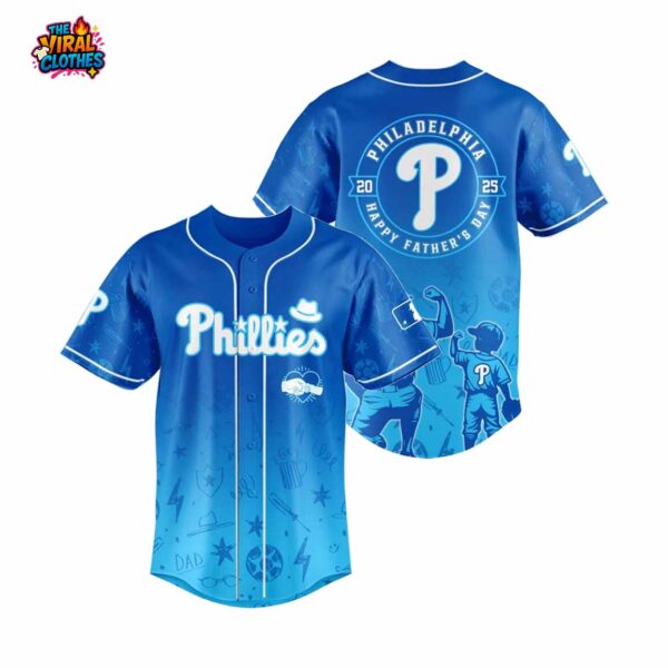 Phillies Happy Father’s Day 2025 Jersey