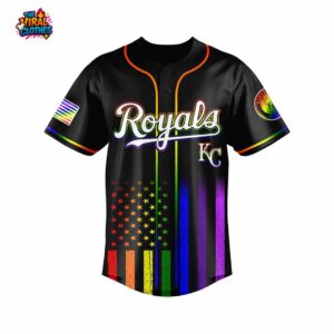 Royals Happy Pride Month 2025 Baseball Jersey