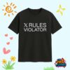 Stew Peters Lucas Gage X Rules Violator Shirt