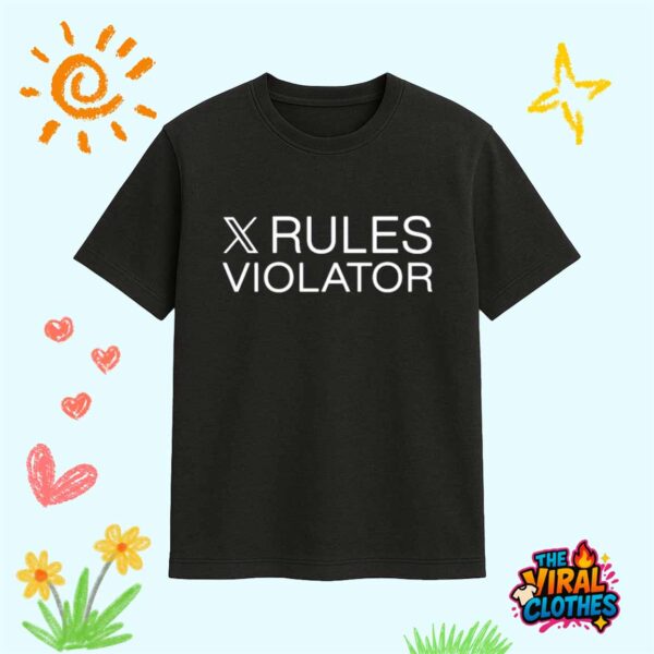 Stew Peters Lucas Gage X Rules Violator Shirt