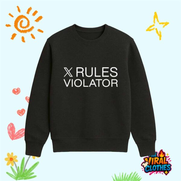 Stew Peters Lucas Gage X Rules Violator Shirt
