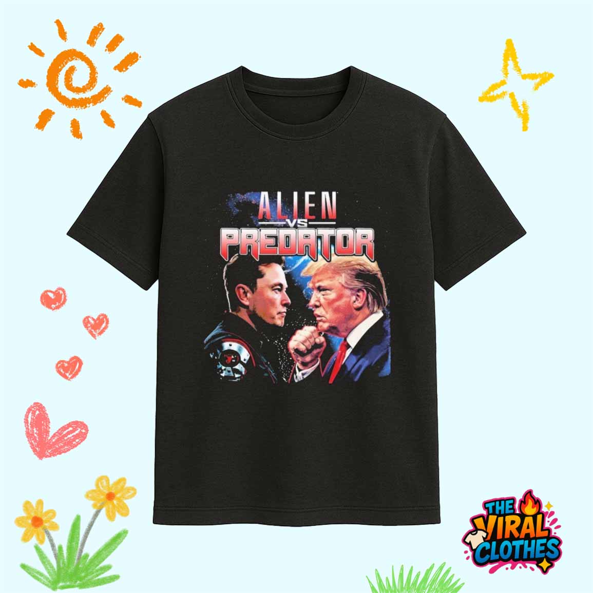 Alien Vs Predator Elon Musk Vs Donald Trump Shirt Alien Vs Predator Elon Musk Vs Donald Trump Shirt