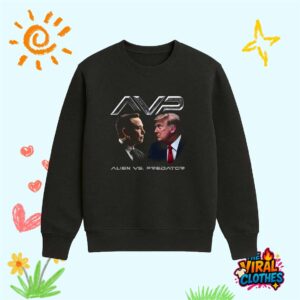Alien vs Predator Trump vs Elon Shirt