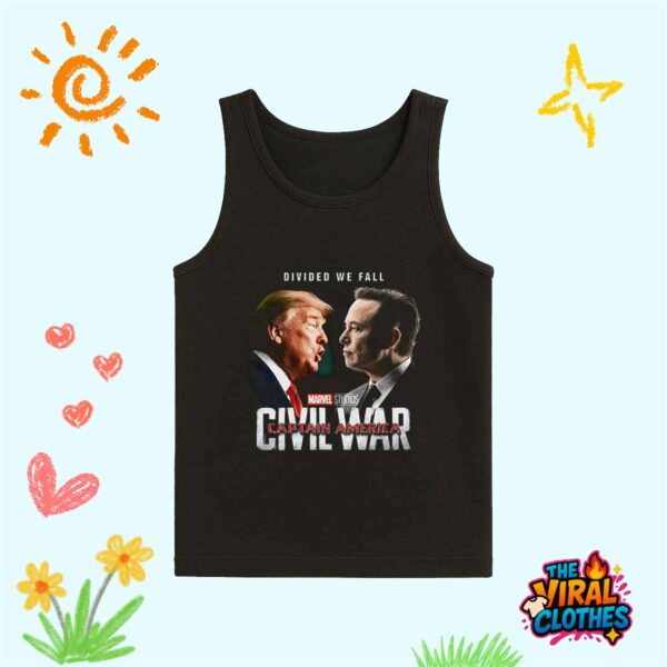 Civil War Trump vs Elon Shirt
