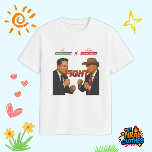 Funny Trump vs Elon Musk Fighting Shirt