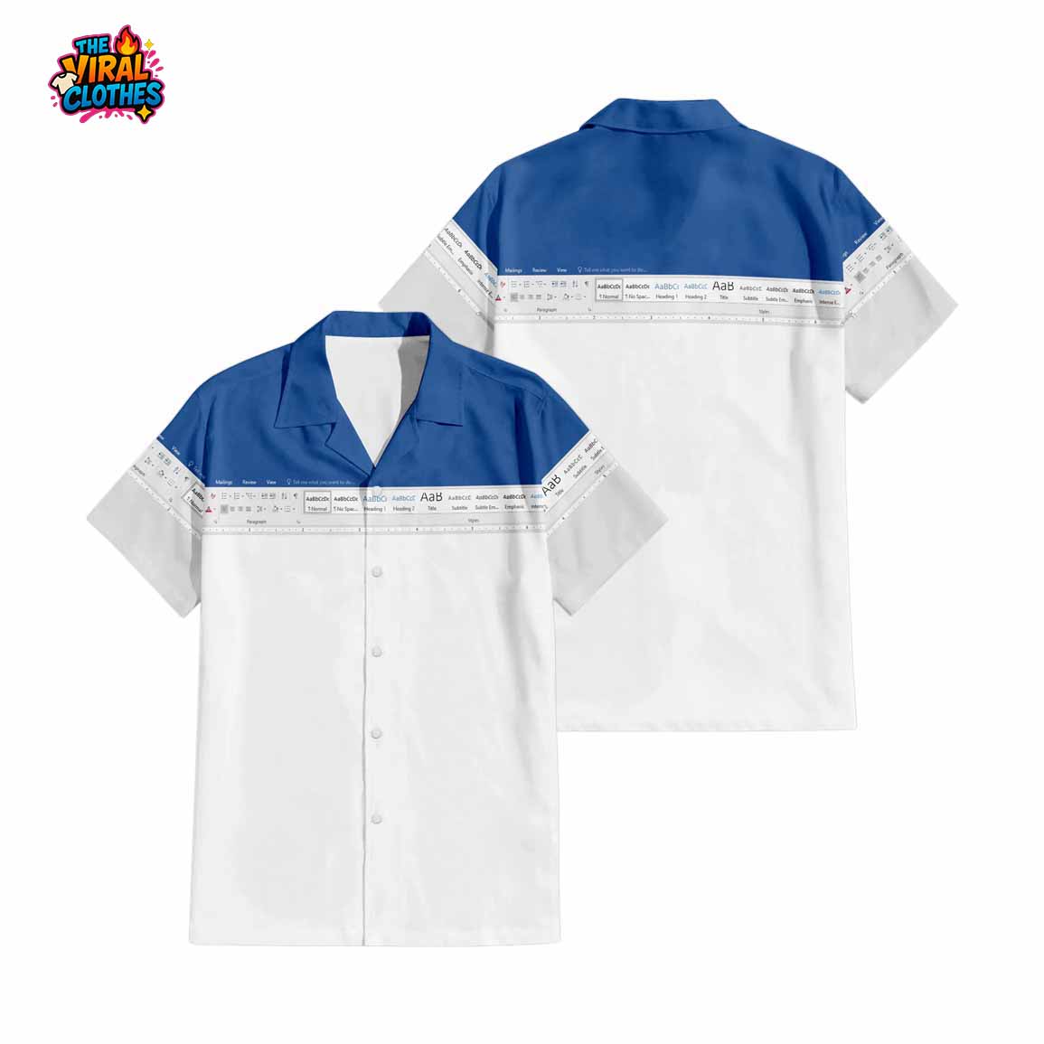 Microsoft Word Hawaiian Shirt Microsoft Word Hawaiian Shirt