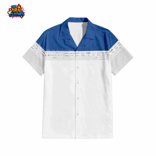 Microsoft Word Hawaiian Shirt