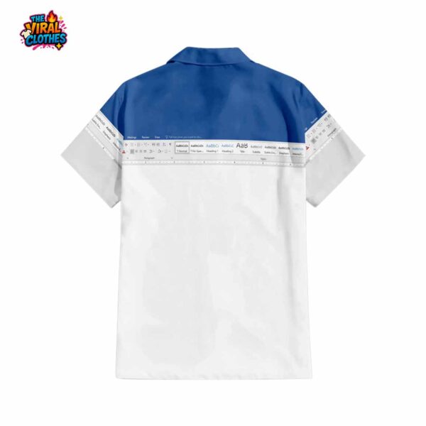 Microsoft Word Hawaiian Shirt