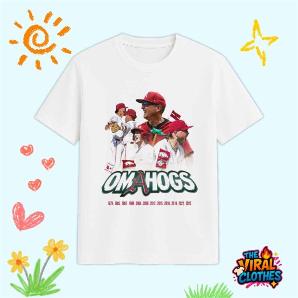 Omahogs Arkansas 2025 Razorbacks Shirt