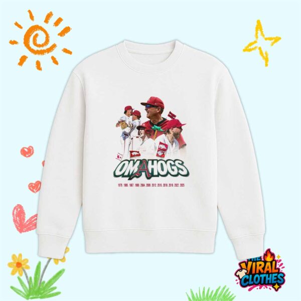 Omahogs Arkansas 2025 Razorbacks Shirt