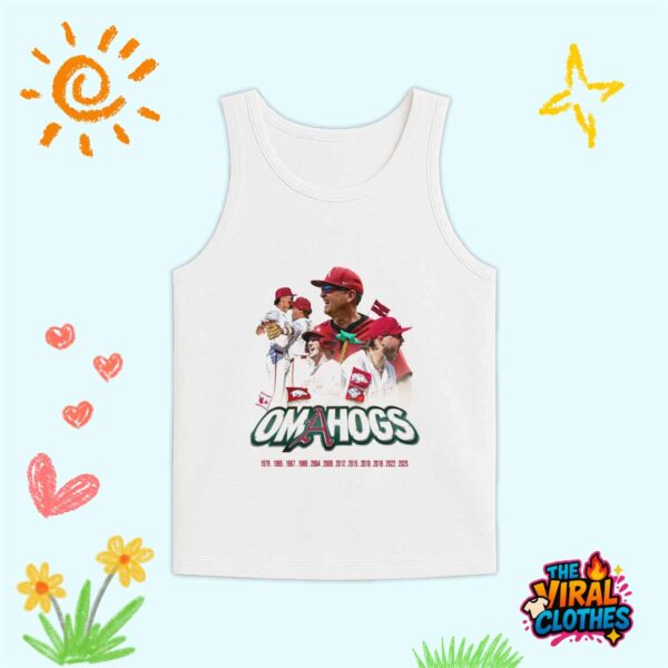 Omahogs Arkansas 2025 Razorbacks Shirt