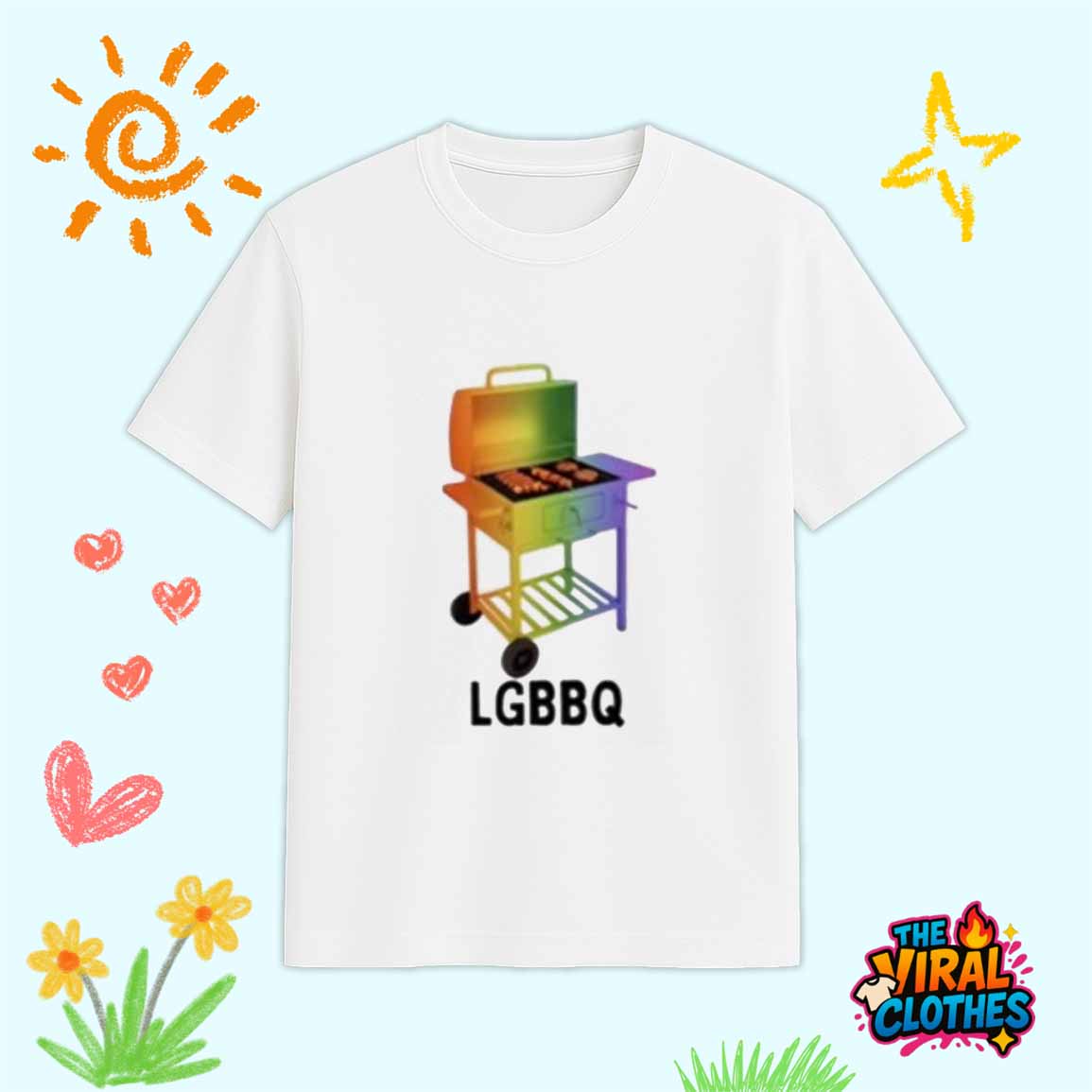 Pride Core LGBBQ Shirt Pride Core LGBBQ Shirt