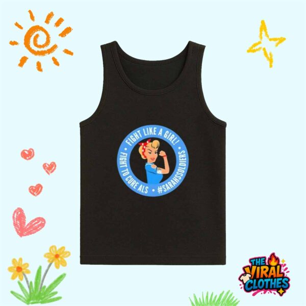Sarah Nauser Sarah Soldiers Fight Like A Girl Shirt