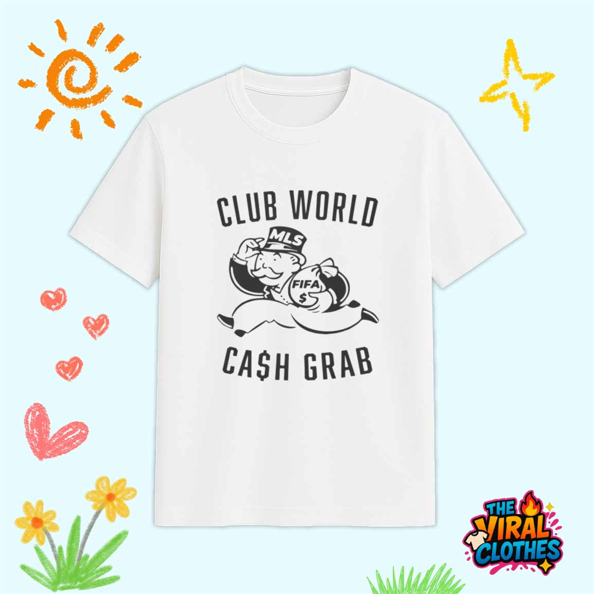 Seattle Sounders Players Wearing Club World Cup Cash Grab Shirt Seattle Sounders Players Wearing Club World Cup Cash Grab Shirt