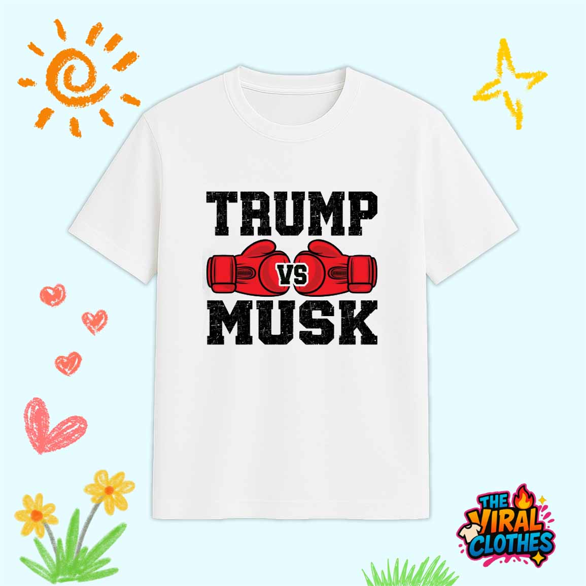 Trump Vs Musk Fighting Shirt Trump Vs Musk Fighting Shirt
