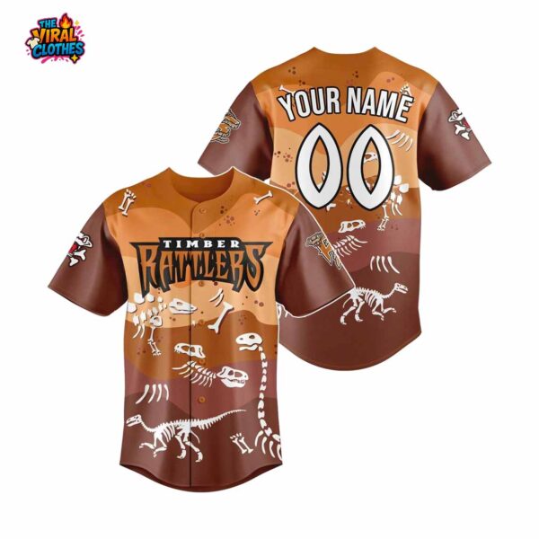 Wisconsin Timber Rattlers Dino Night 2025 Jersey